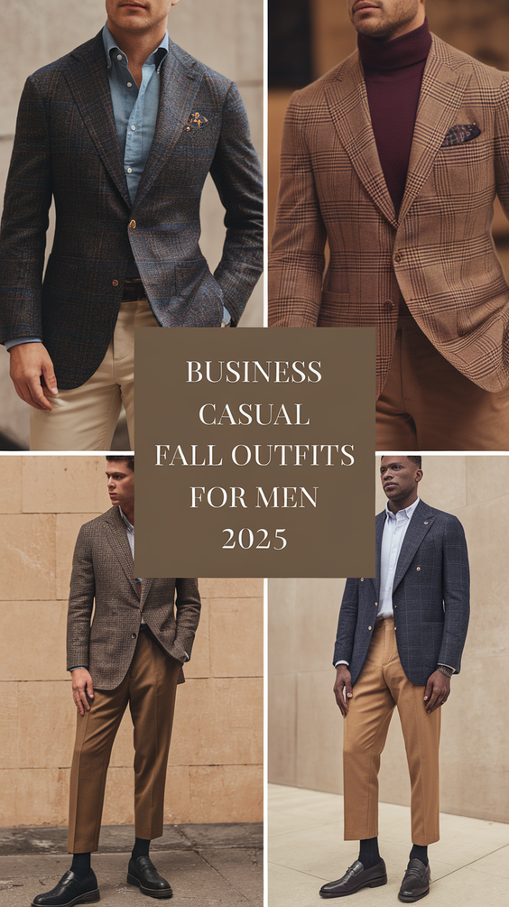 Business Casual Fall Outfits for Men: Trends for 2025 and Essential Styling Tips for Professionals