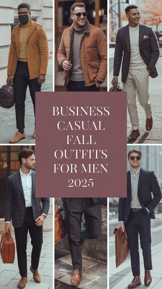 Business Casual Fall Outfits for Men: Trends for 2025 and Essential Styling Tips for Professionals