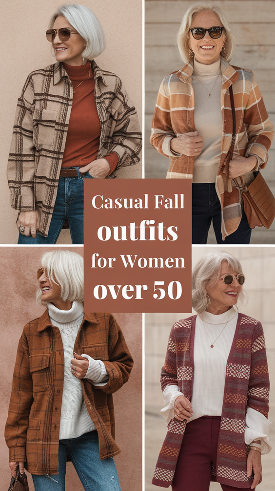 Casual Fall Outfits for Women Over 50 – Ideas 2025: The Ultimate Guide to Stylish Autumn Looks