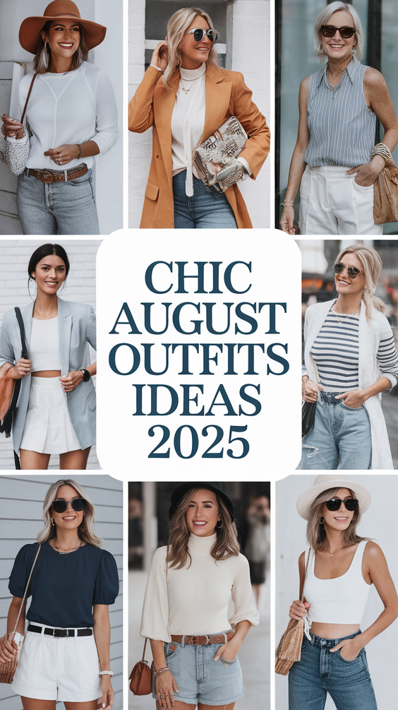Effortless August Outfits Women Will Love in 2025