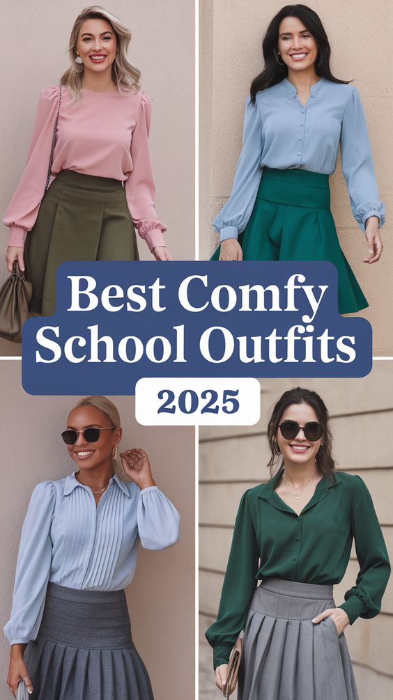 Effortlessly Chic Comfy School Outfits 2025 You’ll Want to Wear Every Day of the Week