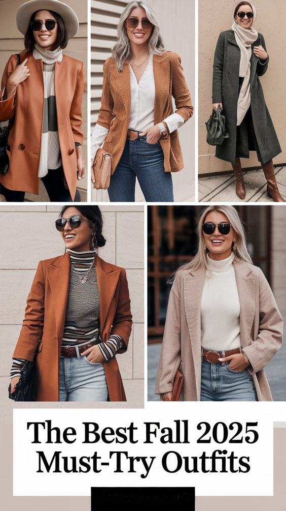 Must-Try Outfits Combinations for Fall 2025: Chic Layering and Trendy Color Ideas This Season