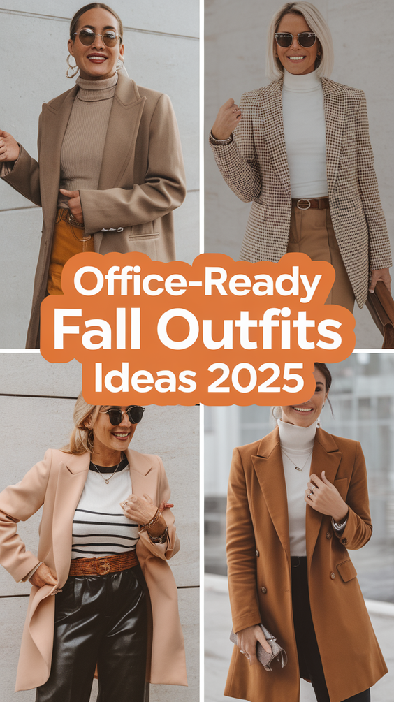 Office-Ready Fall Outfits Ideas for Work in 2025: Modern Styles for Every Professional Wardrobe