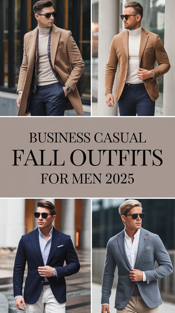 Business Casual Fall Outfits for Men: Trends for 2025 and Essential Styling Tips for Professionals