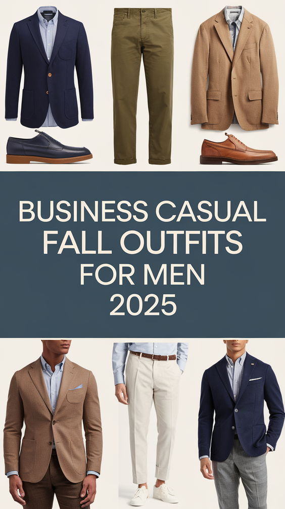 Business Casual Fall Outfits for Men: Trends for 2025 and Essential Styling Tips for Professionals