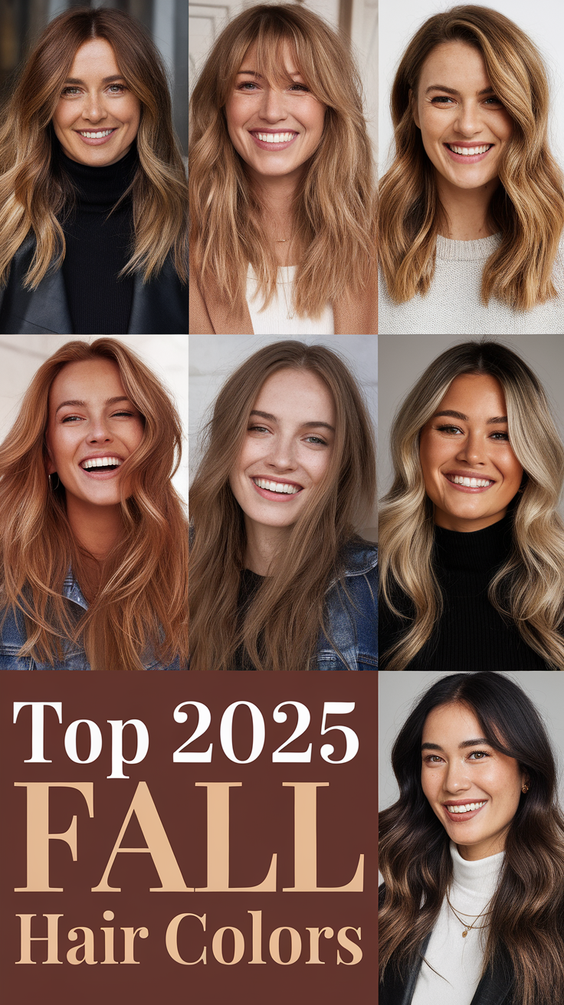 Fall Hair Color Trends 2025: Rich Reds, Browns & Bronzes to Try