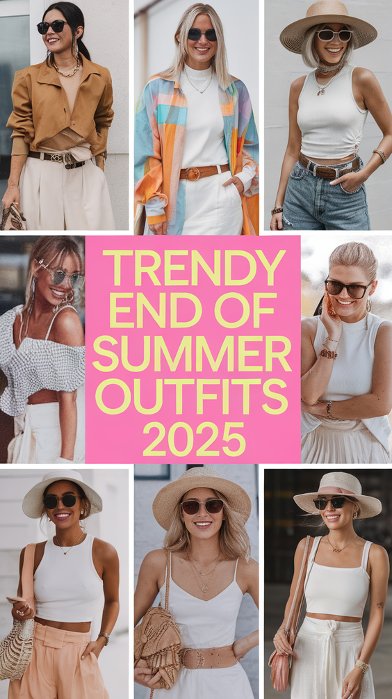 End of Summer Outfits Ideas 2025: Effortless Styles for Every Occasion and Destination This Season