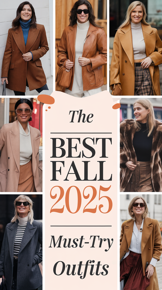 Must-Try Outfits Combinations for Fall 2025: Chic Layering and Trendy Color Ideas This Season