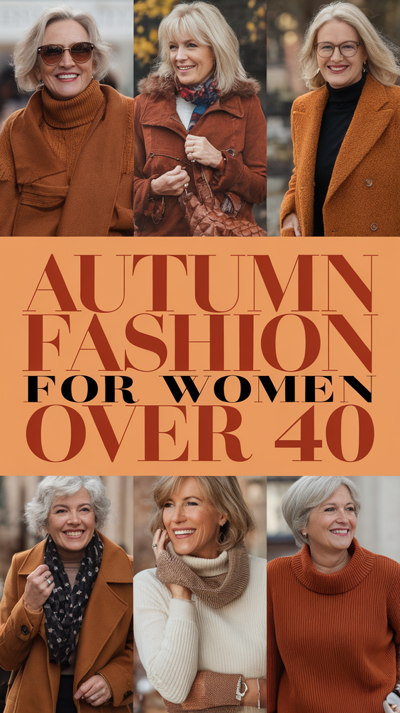 Fall 2025 Outfits Inspo for Chic Women Over 40: Modern Street Style and Autumn Fashion Looks