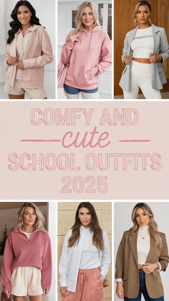 Cute School Outfits 2025: Trendy and Comfy Looks for Middle and High School Girls