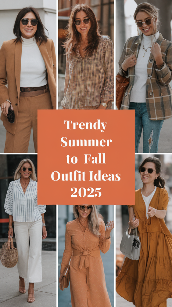 2025 Summer to Fall Outfits: Trendy Transition Styles for Every Occasion