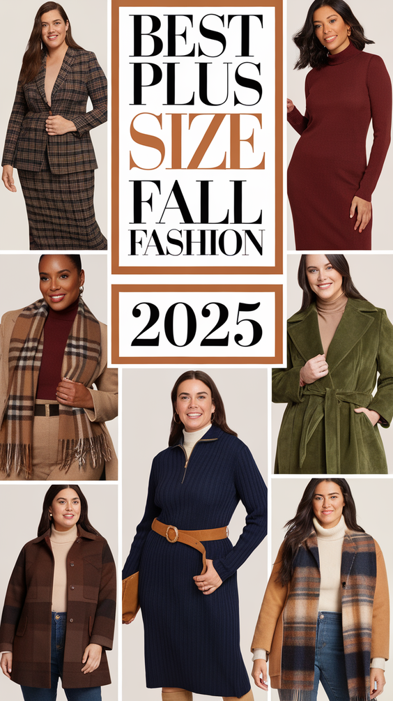 Plus Size Fall Fashion Ideas 2025: Chic Outfits & Inspo for Women, Work, Date Night, and More