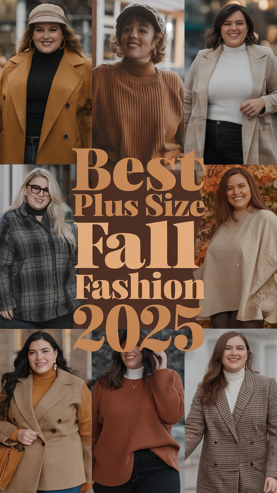Plus Size Fall Fashion Ideas 2025: Chic Outfits & Inspo for Women, Work, Date Night, and More