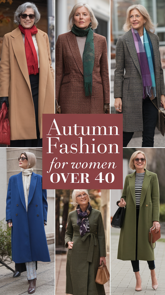 Fall 2025 Outfits Inspo for Chic Women Over 40: Modern Street Style and Autumn Fashion Looks