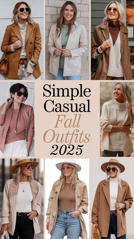 Simple Fall Outfit Ideas 2025: Casual Everyday Looks That Actually Work for Real Life