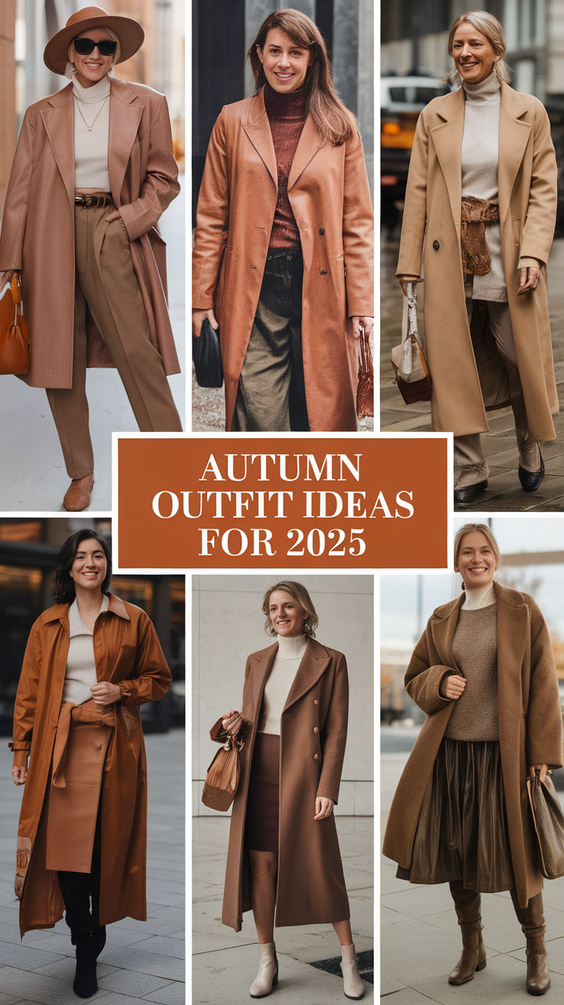 Autumn Outfit Ideas for 2025: Urban Elegance Meets Layered Fall Classics for the Modern Woman