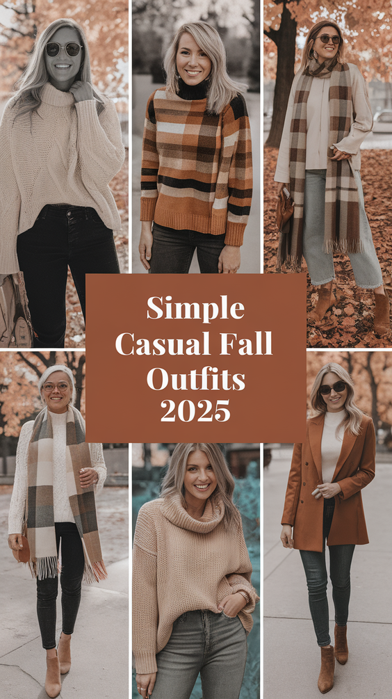 Simple Fall Outfit Ideas 2025: Casual Everyday Looks That Actually Work for Real Life