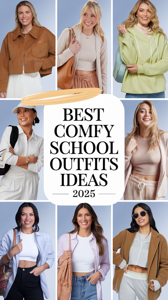 Effortlessly Chic Comfy School Outfits 2025 You’ll Want to Wear Every Day of the Week