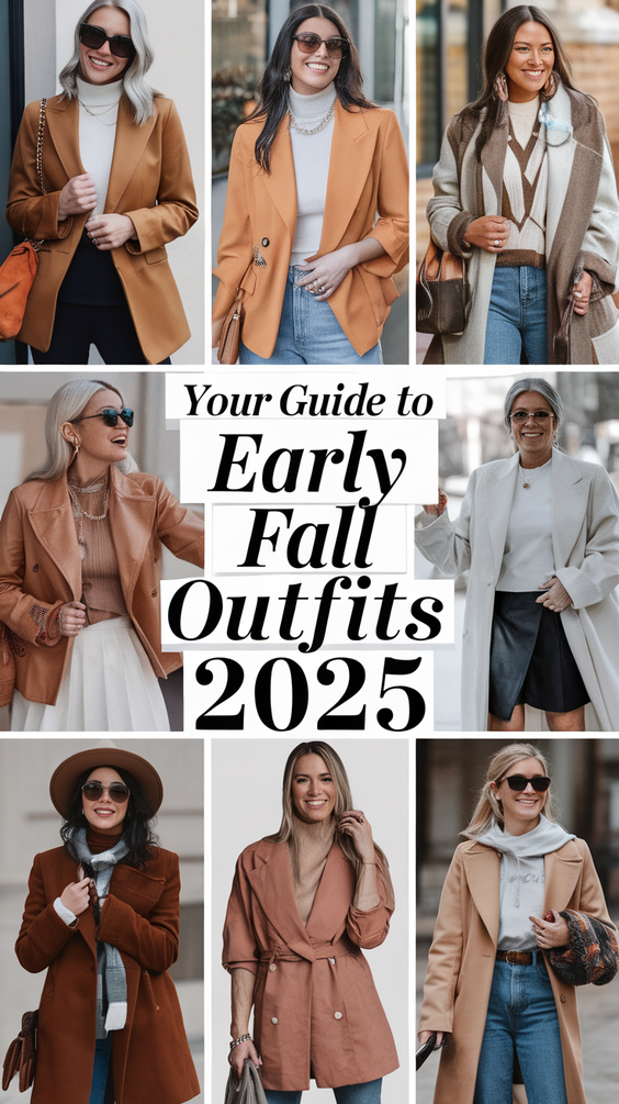 Your Guide to Early Fall Outfits 2025: Work, Casual, and Chic Outfit Ideas