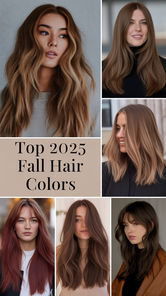 Fall Hair Color Trends 2025: Rich Reds, Browns & Bronzes to Try