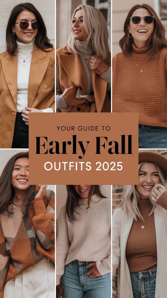Your Guide to Early Fall Outfits 2025:  Work, Casual, and Chic Outfit Ideas