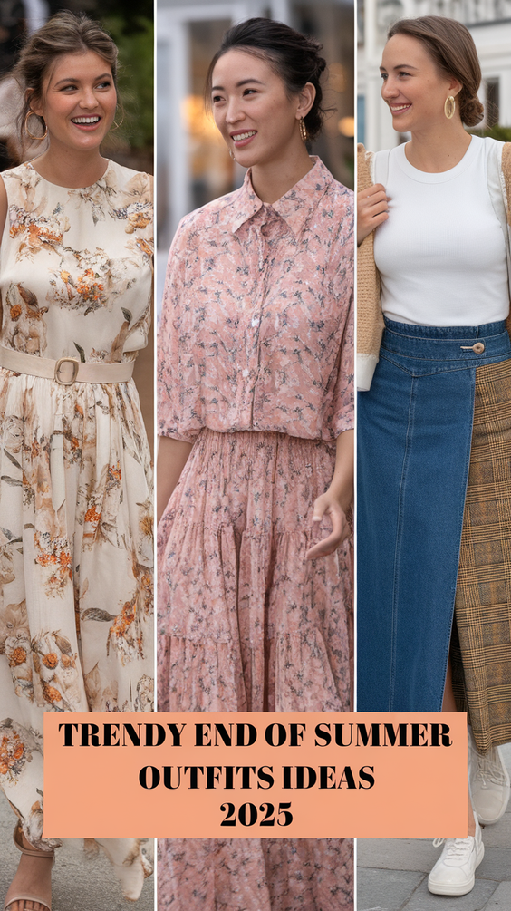 End of Summer Outfits Ideas 2025: Effortless Styles for Every Occasion and Destination This Season