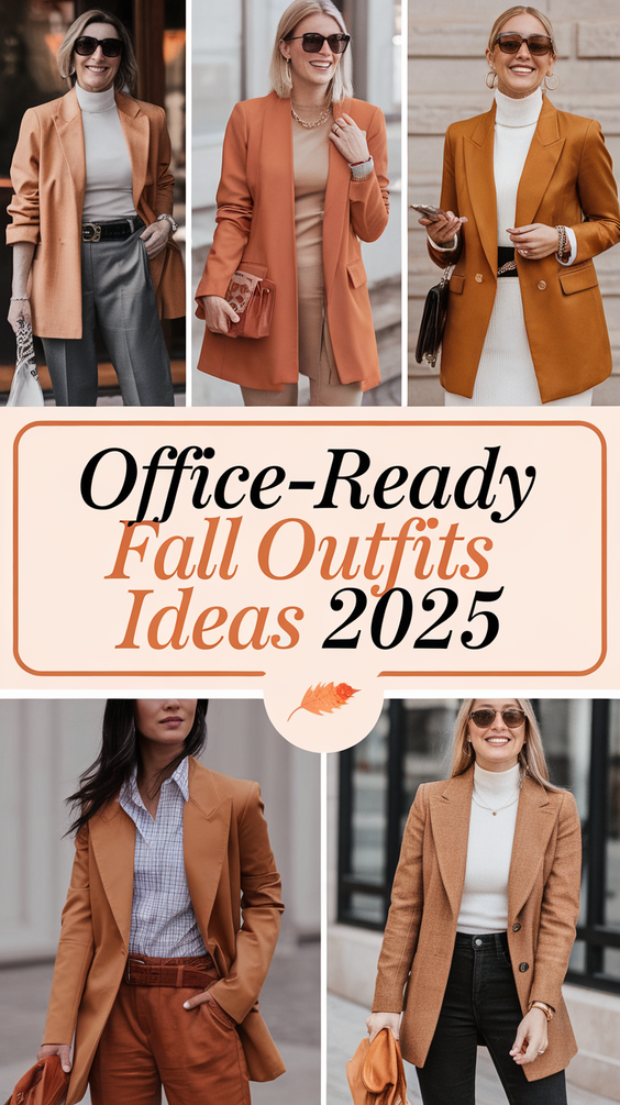 Office-Ready Fall Outfits Ideas for Work in 2025: Modern Styles for Every Professional Wardrobe