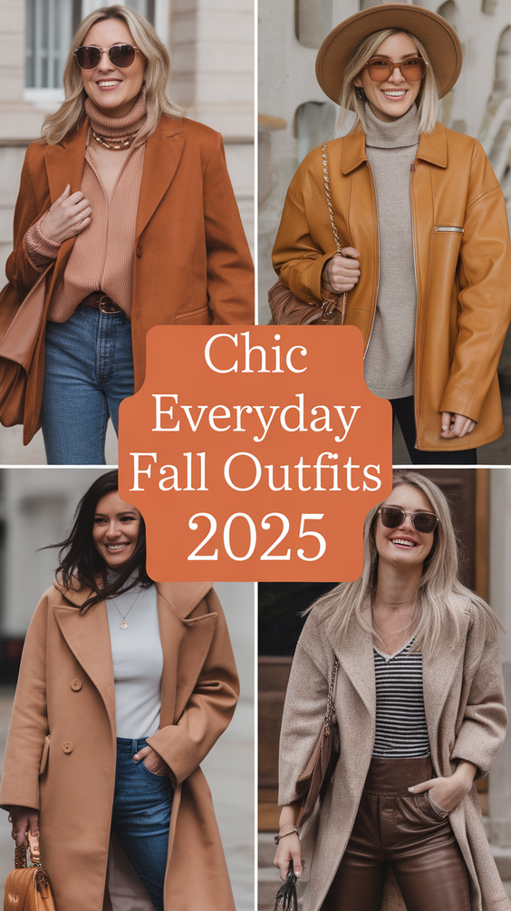 Everyday Fall Outfits 2025: Chic and Comfy Ideas for Women to Wear All Season Long