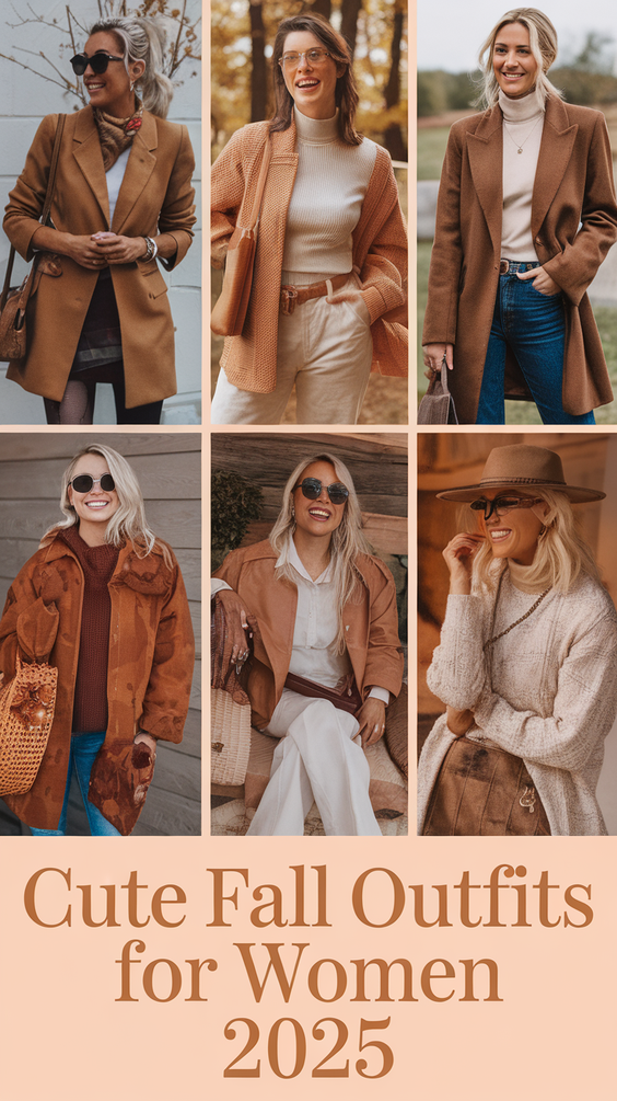 Cute Fall Outfits for Women in 2025: Effortless Layering, Cozy Textures, and Chic City Styles