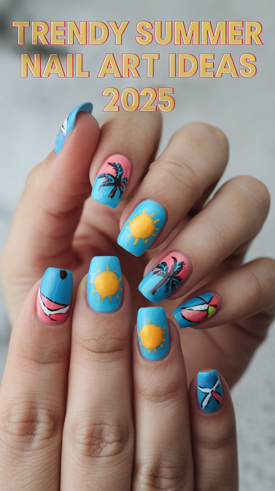 Summer Nail Art Ideas 2025: Bright Designs, French Tips, 3D, and Simple Florals for Every Style