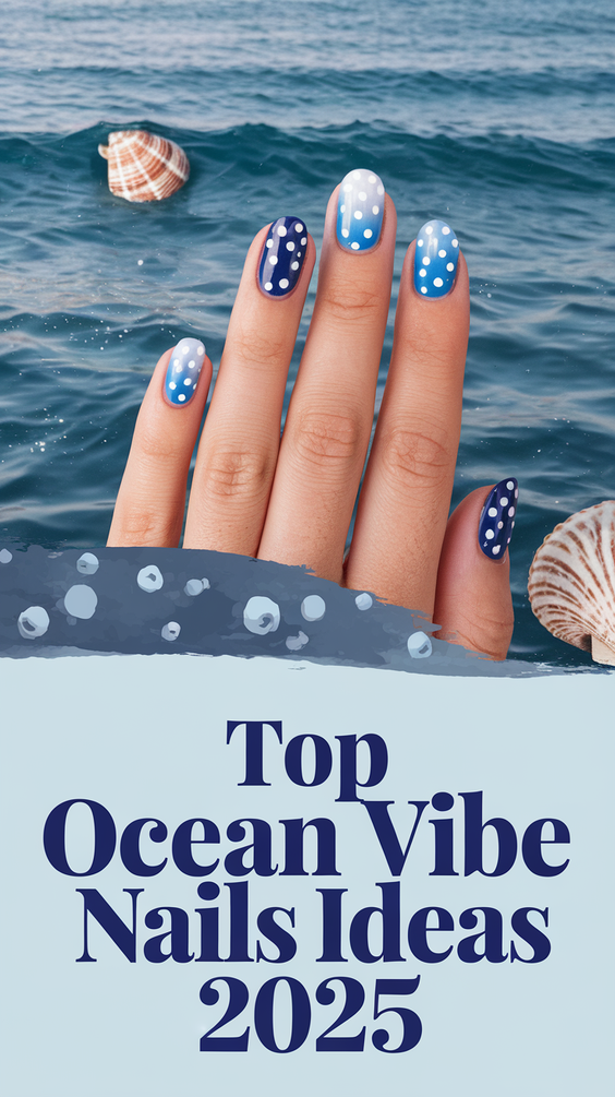 Ocean Vibe Nails Ideas 2025: Fresh Designs for a Simple, Chic, and Blue-Inspired Summer Manicure