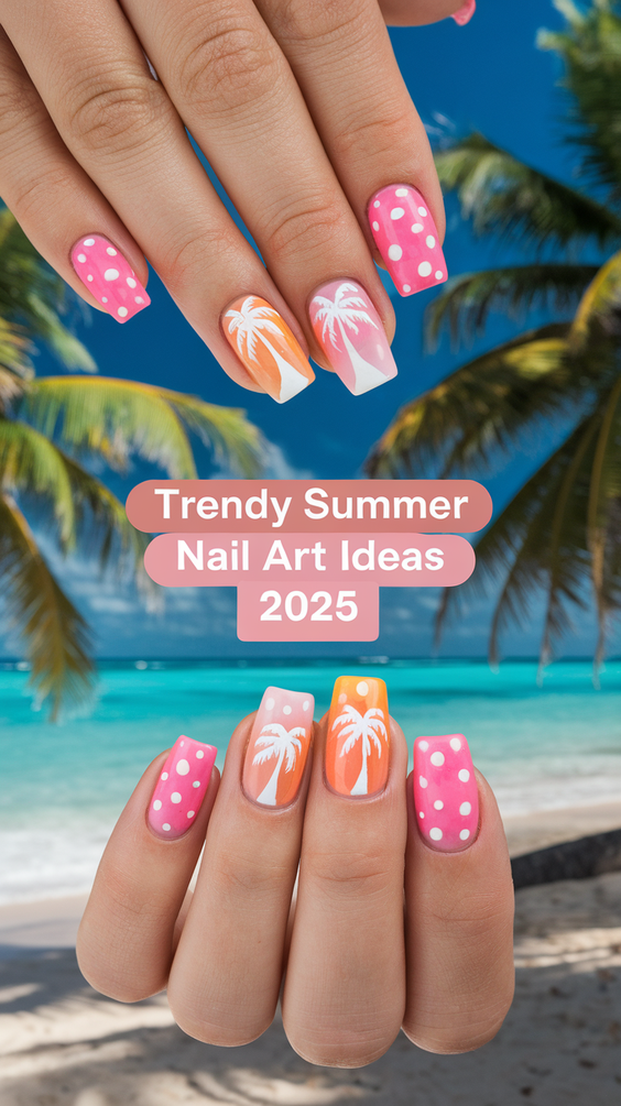 Summer Nail Art Ideas 2025: Bright Designs, French Tips, 3D, and Simple Florals for Every Style