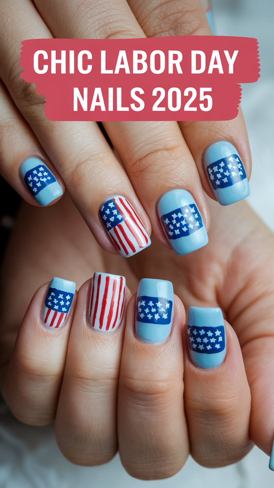 Labor Day Nails 2025: Trendy Red, White, and Blue Nail Designs for the Ultimate Summer Send-Off
