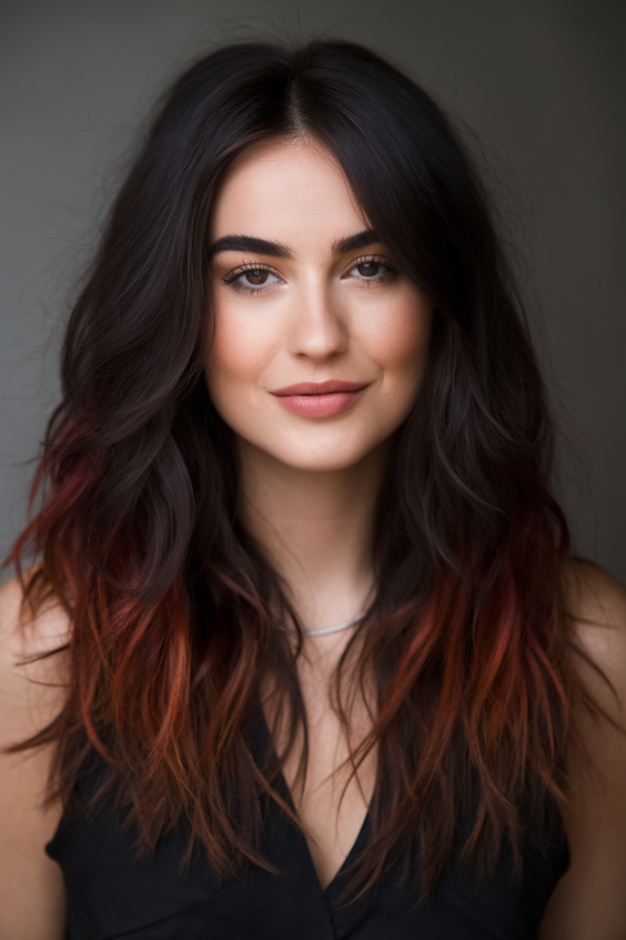 Best Fall Hair Color Ideas for Black Hair: Trendy Shades for Dark Hair in 2025