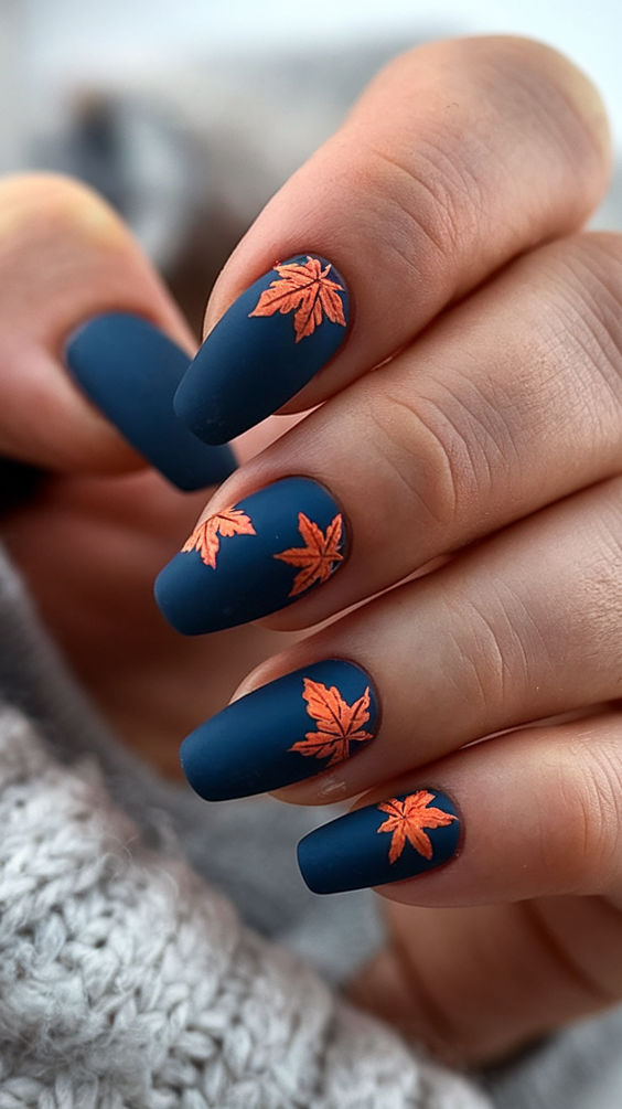 Cute and Fun Fall 2025 Nail Designs with Pumpkins, Plaid, and Leaves to Inspire Your Seasonal Look