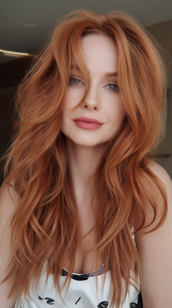 Warm Fall Hair Color Ideas 2025: Trending Copper, Auburn, and Ginger Shades for the Autumn Season