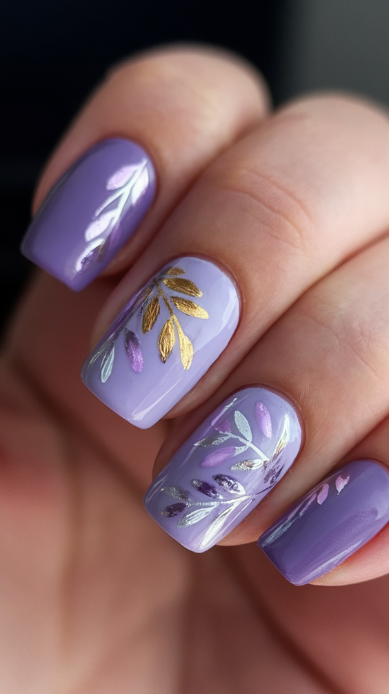 Creative Autumn Nail Designs 2025: Trending Fall Manicure Ideas & Botanical Art Inspiration