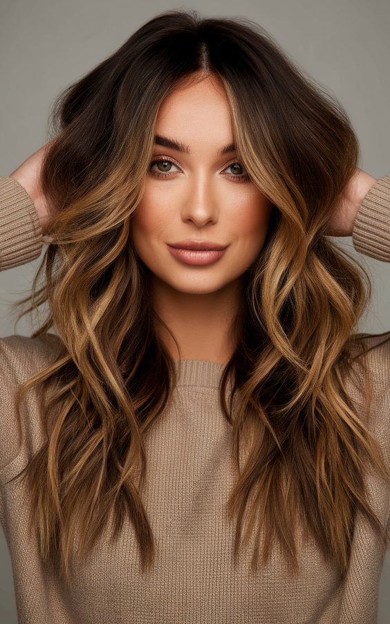 Fall Brunette Hair Color Trends 2025: Balayage, Money Piece, and Dimensional Highlights for Every Style