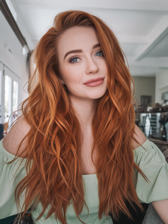 Warm Fall Hair Color Ideas 2025: Trending Copper, Auburn, and Ginger Shades for the Autumn Season