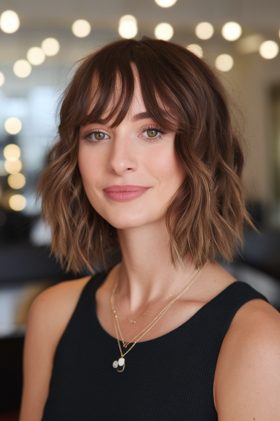 Trending Fall 2025 Haircuts with Bangs for Every Face Shape and Hair Type – Best New Looks