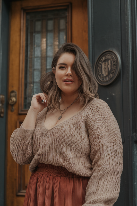 Chic Fall 2025 Outfits for Curvy Women: Trendy & Flattering Styles