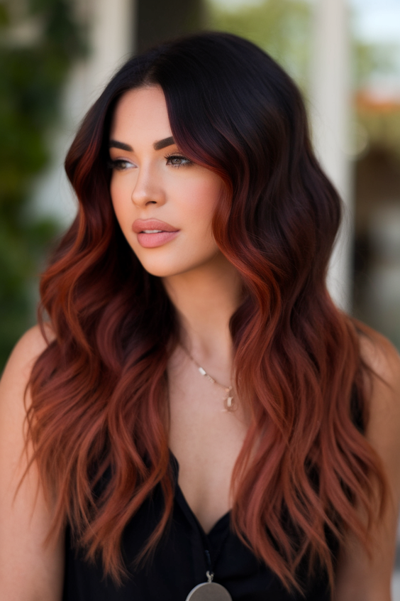2025 Fall Hair Colors for Women with Dark Brown Hair: Trendy Ideas, Balayage, and Highlights Guide