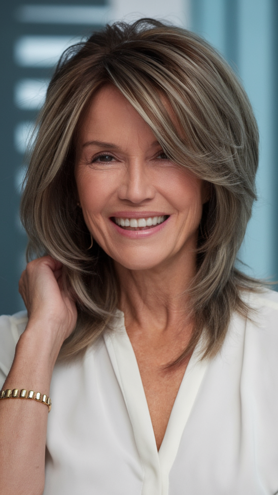 Fall Hair Color for Women Over 60: Stunning Brunettes and Blondes Hairstyles Ideas & Trends 2025