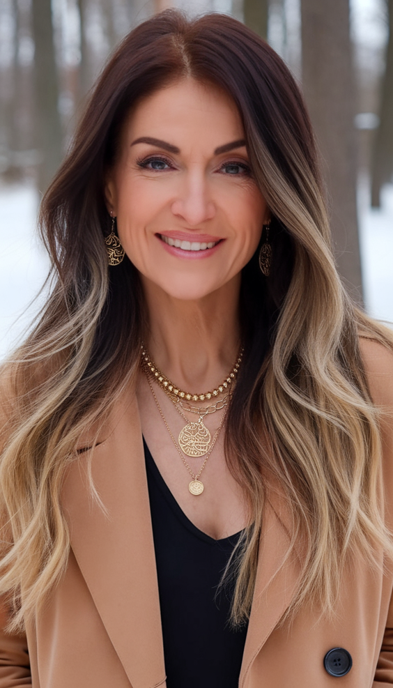 Fall Hair Color for Women Over 40: Best 2025 Trends, Blonde, Brown, and Gray Shade Ideas