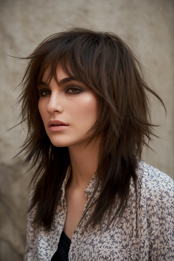 Modern Fall Shag Haircuts to Copy in 2025: Effortless Layers and Edgy Volume for the New Season
