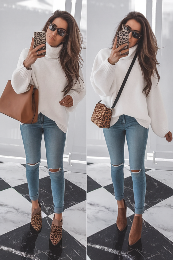 Chic Fall Outfits with Jeans 2025: Trendy Ideas for Women, Boots, Sneakers, and Jackets