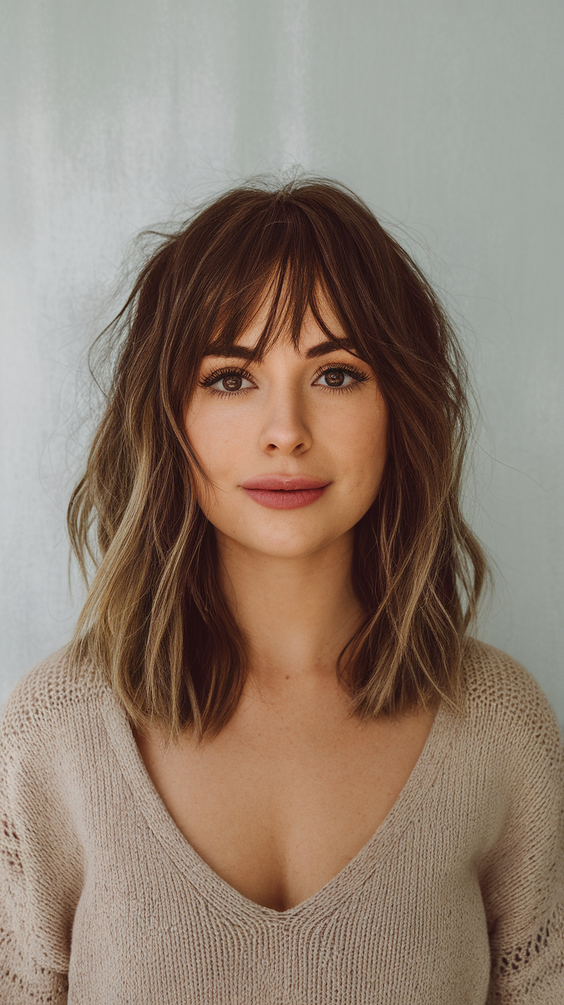 Trending Fall 2025 Haircuts with Bangs for Every Face Shape and Hair Type – Best New Looks