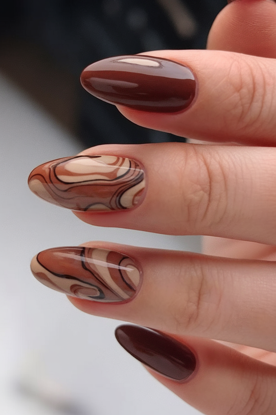 Cute and Fun Fall 2025 Nail Designs with Pumpkins, Plaid, and Leaves to Inspire Your Seasonal Look