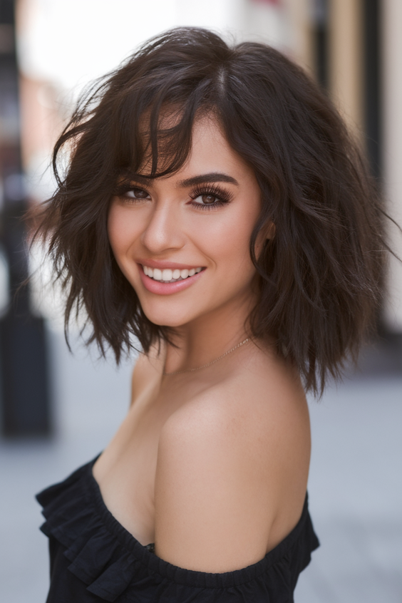 Fall Haircuts for Chubby Faces 2025: Best Styles to Slim and Flatter This Autumn
