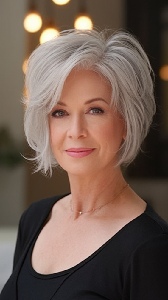 Fall Hair Color for Women Over 60: Stunning Brunettes and Blondes Hairstyles Ideas & Trends 2025